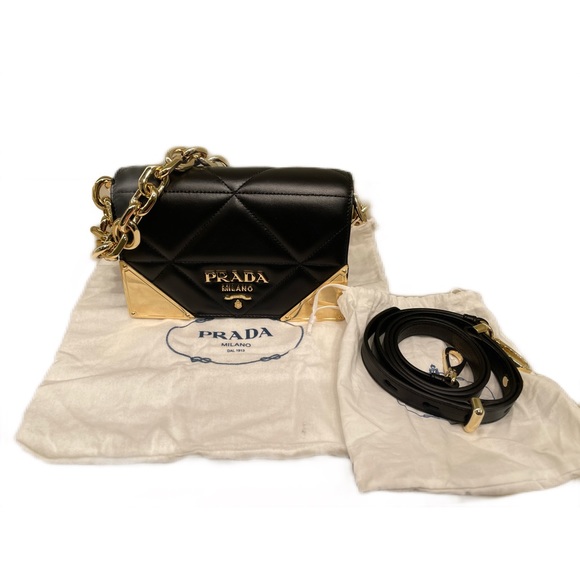 Prada Leather Shoulder Bag - Picture 3 of 8